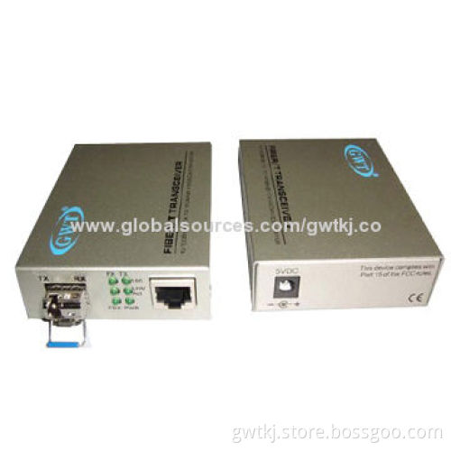 SFP fiber media converter, 10/100M or 1000M optional